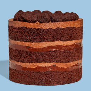 6” Quadruple Chocolate Cake